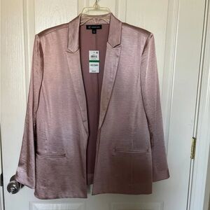 Satin Pink Blazer size petite large
